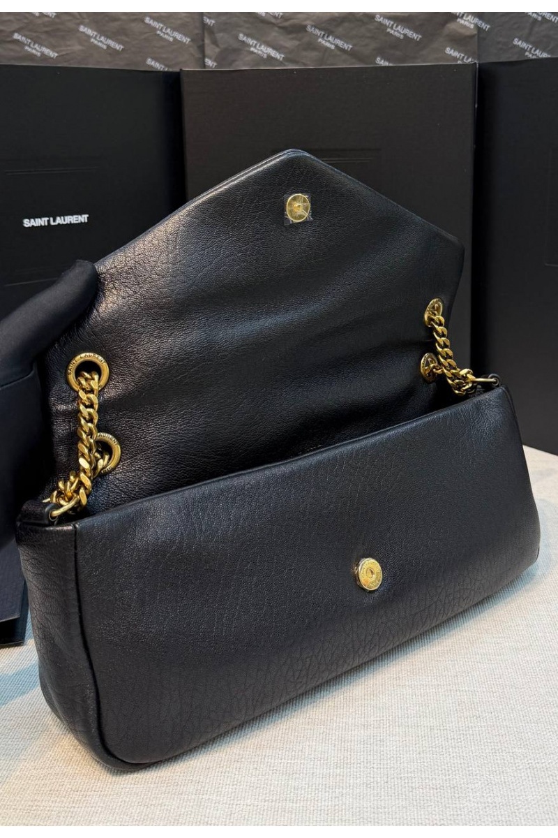 Yves Saint Laurent Кожаная сумка Calypso premium 30x12x5 см