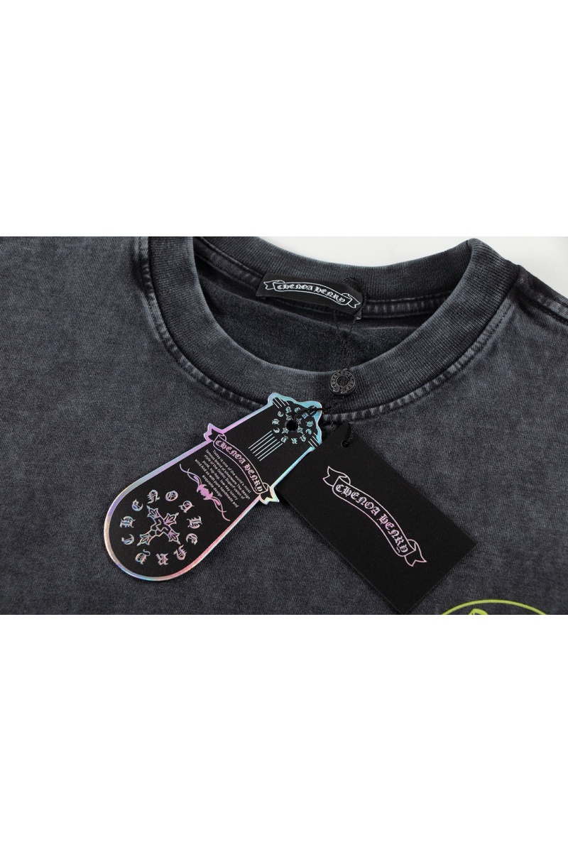 Designer Clothing Серая оверсайз футболка Gothic logo 