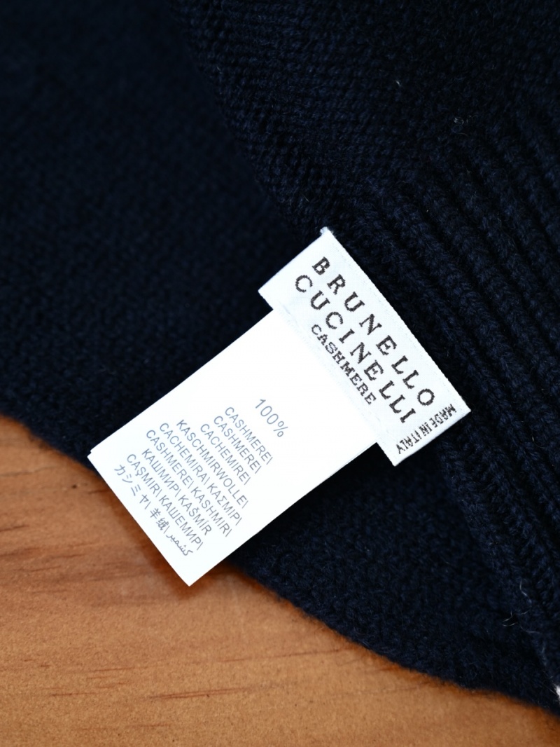 Brunеllо Сuсinеlli Кашемировые перчатки premium - Dark Blue