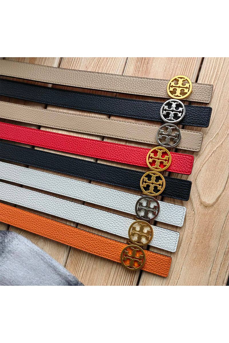 Designer Clothing Двусторонний кожаный ремень Tory Burch - длина 80 / 85 см (2 расцветки)