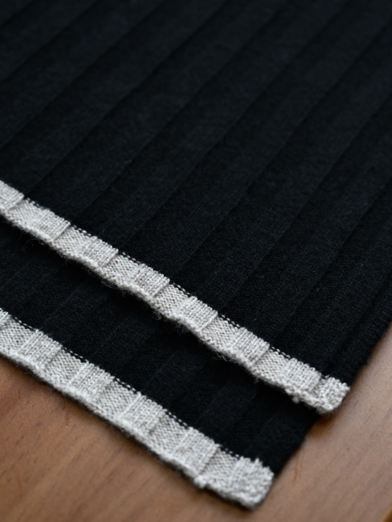 Brunеllо Сuсinеlli Кашемировый шарф Premium - Black 