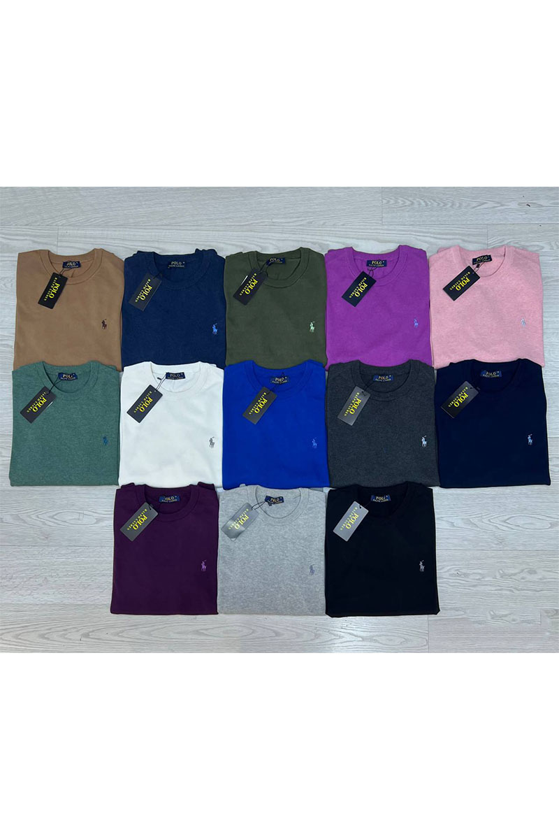 Polo Ralph Lauren Мужской чёрный джемпер logo-embroidered