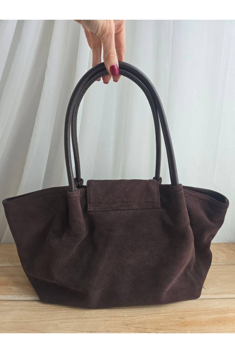 Yves Saint Laurent Замшевая сумка Le 5 a 7 40x22