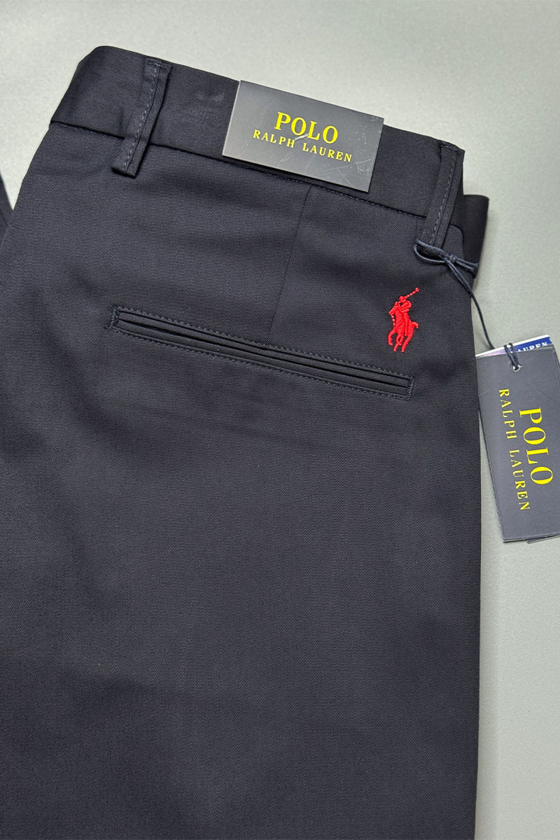 Polo Ralph Lauren Мужские тёмно-синие брюки 