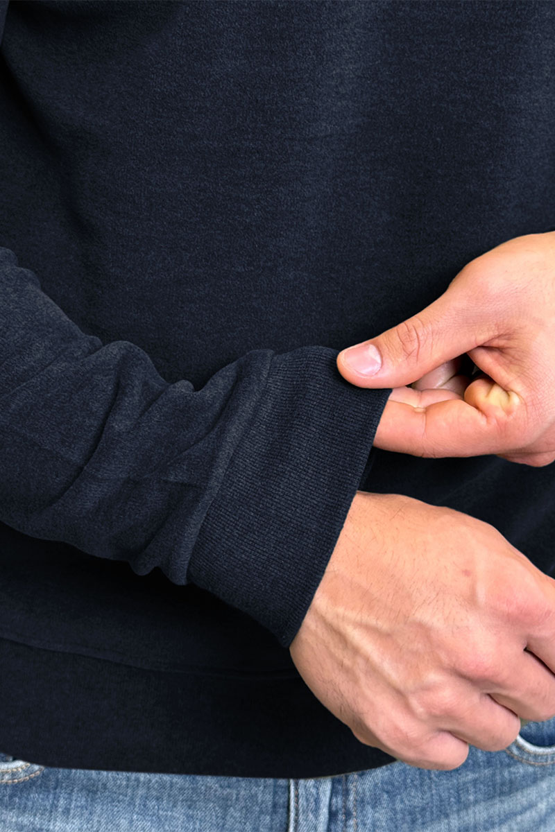 Tommy Hilfiger Мужской свитшот тёмно-синего цвета 