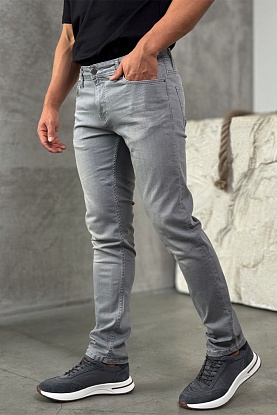 Мужские джинсы signature selvedge - Grey 
