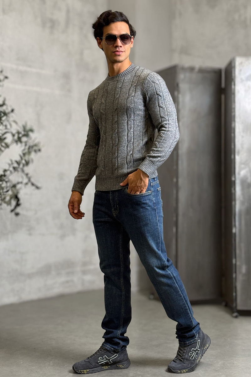 Tommy Hilfiger Мужские синие джинсы straight fit