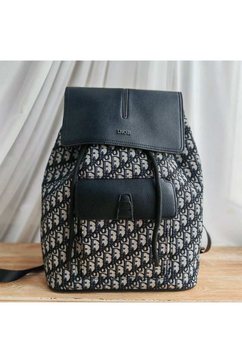 Dior Рюкзак  Oblique Jacquard 41x32 см - White