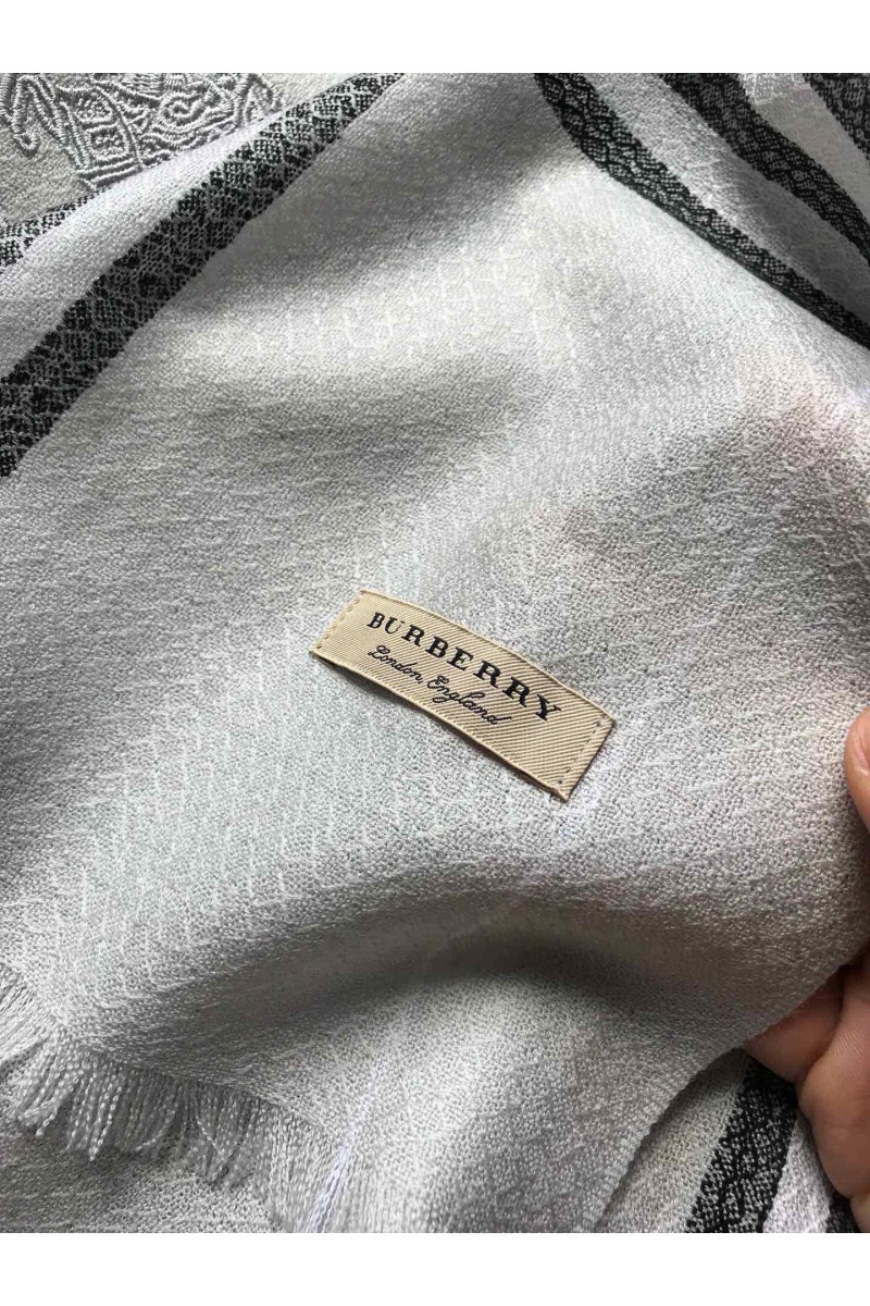 Burberry Шарф Check premium 182x71 см - Grey