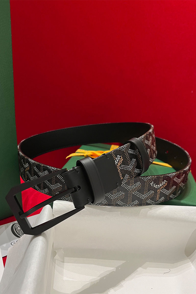 Designer Clothing Кожаный ремень Goyard Florida Goyardine premium