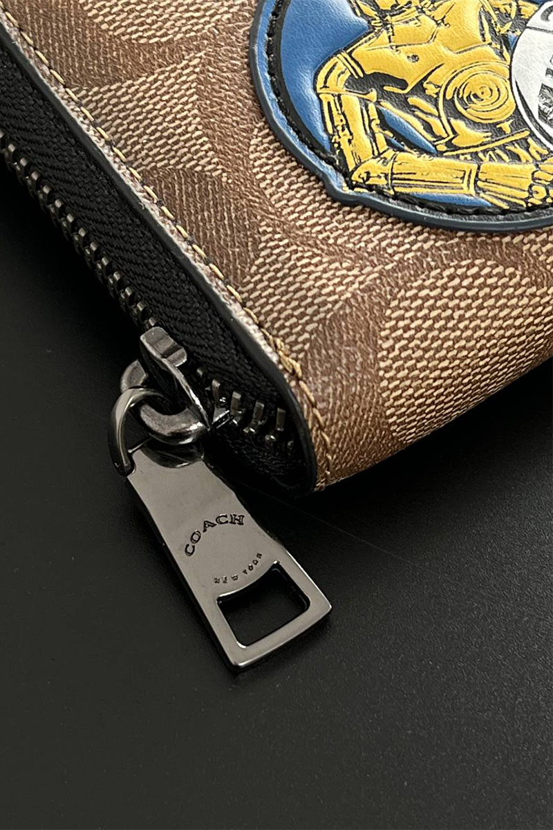 Coach Кожаный кошелёк Coach x Star Wars 19x10 см
