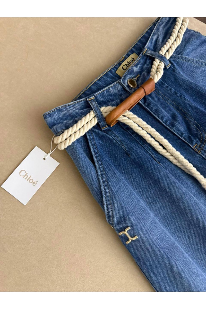 Chloe Женские синие джинсы premium