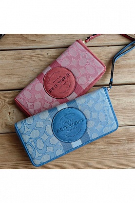 Кошелёк Coach Dempsey 20x10 см (6 расцветок)