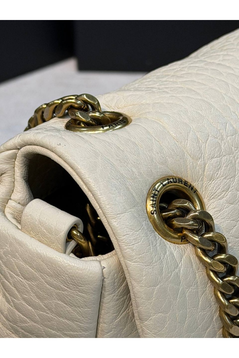 Yves Saint Laurent Кожаная сумка Calypso premium 30x12x5 см