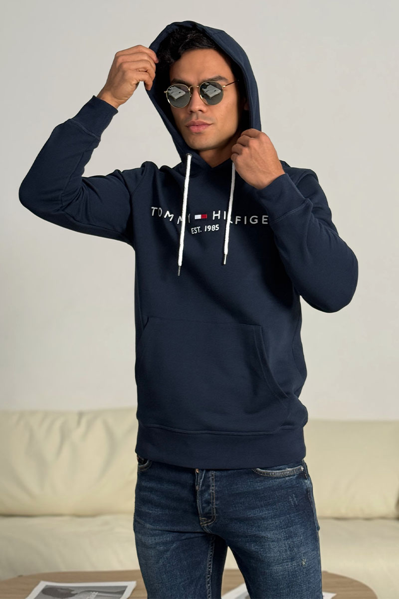 Tommy Hilfiger Мужское синее худи