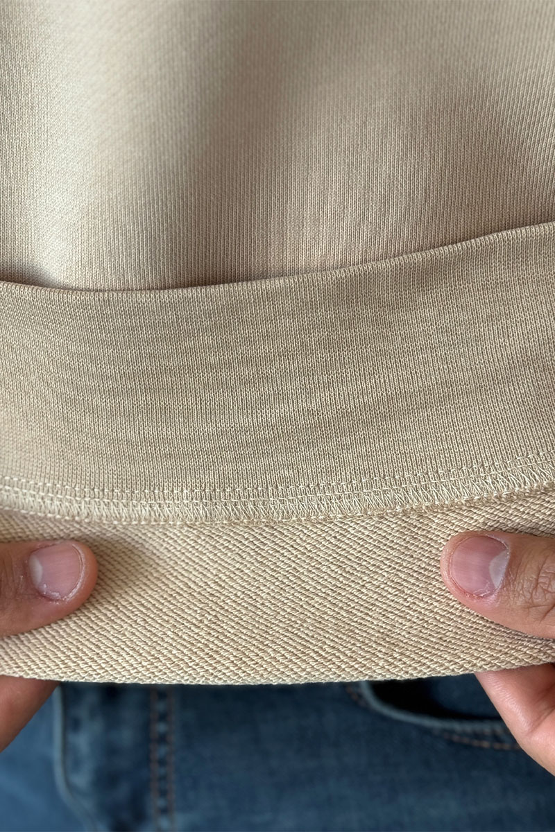 Burberry Мужское бежевое худи logo-print