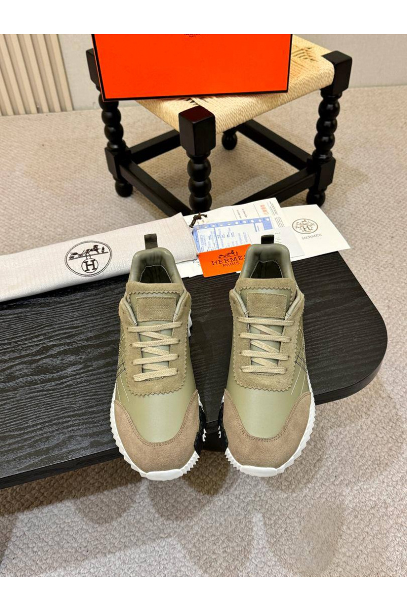 Hermes Мужские кроссовки Bouncing - Beige