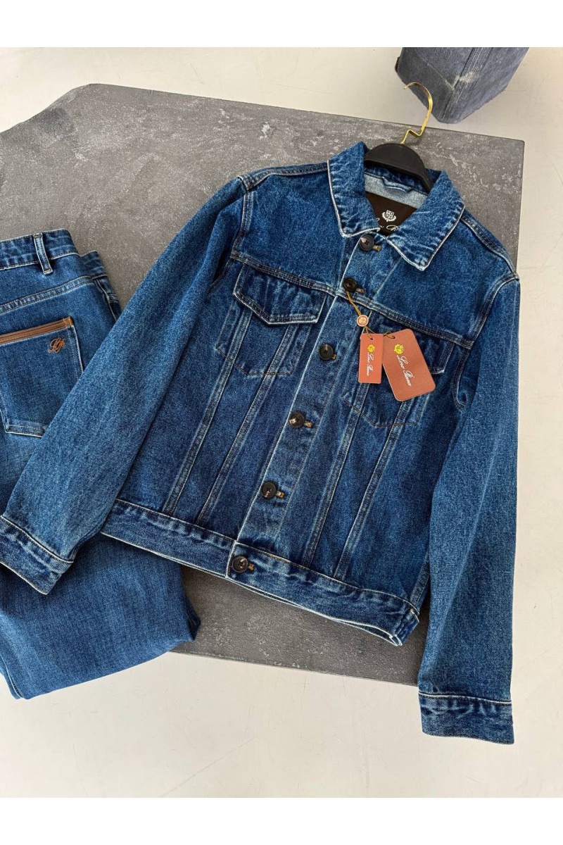 Loro Piana Женская джинсовая куртка premium - Blue