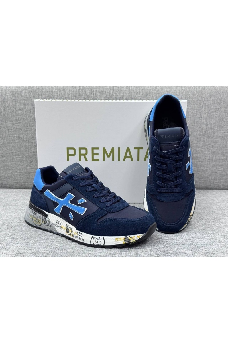 Premiata Комбинированные кроссовки Mick