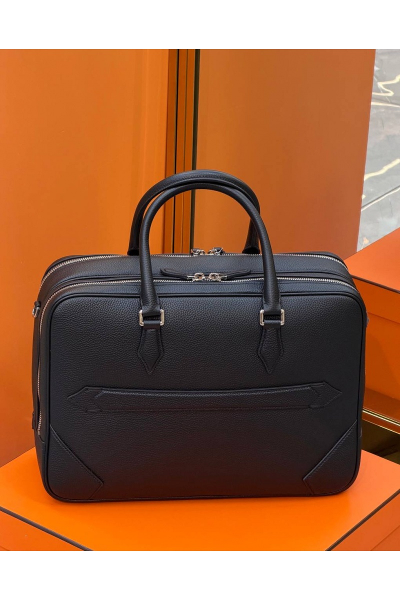 Montblanc Кожаная сумка Montblanc Meisterstuck premium 38x27x13 см