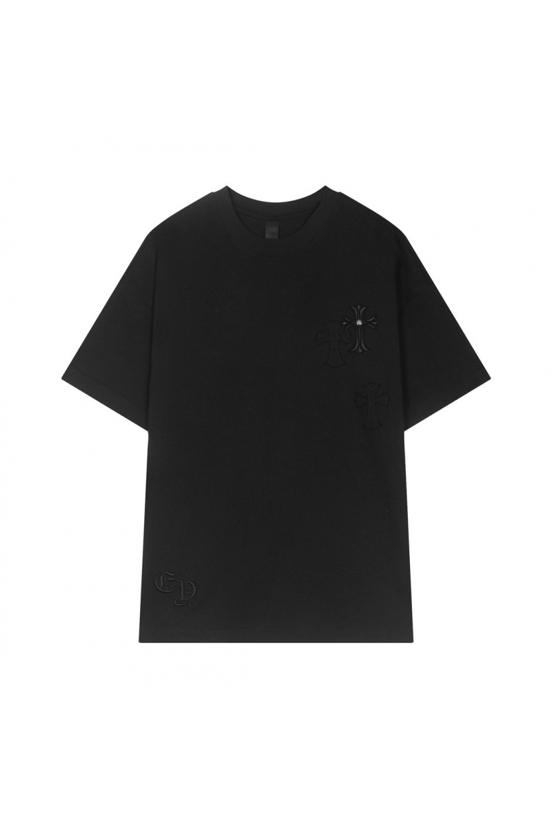 Designer Clothing Чёрная оверсайз футболка Gothic logo 