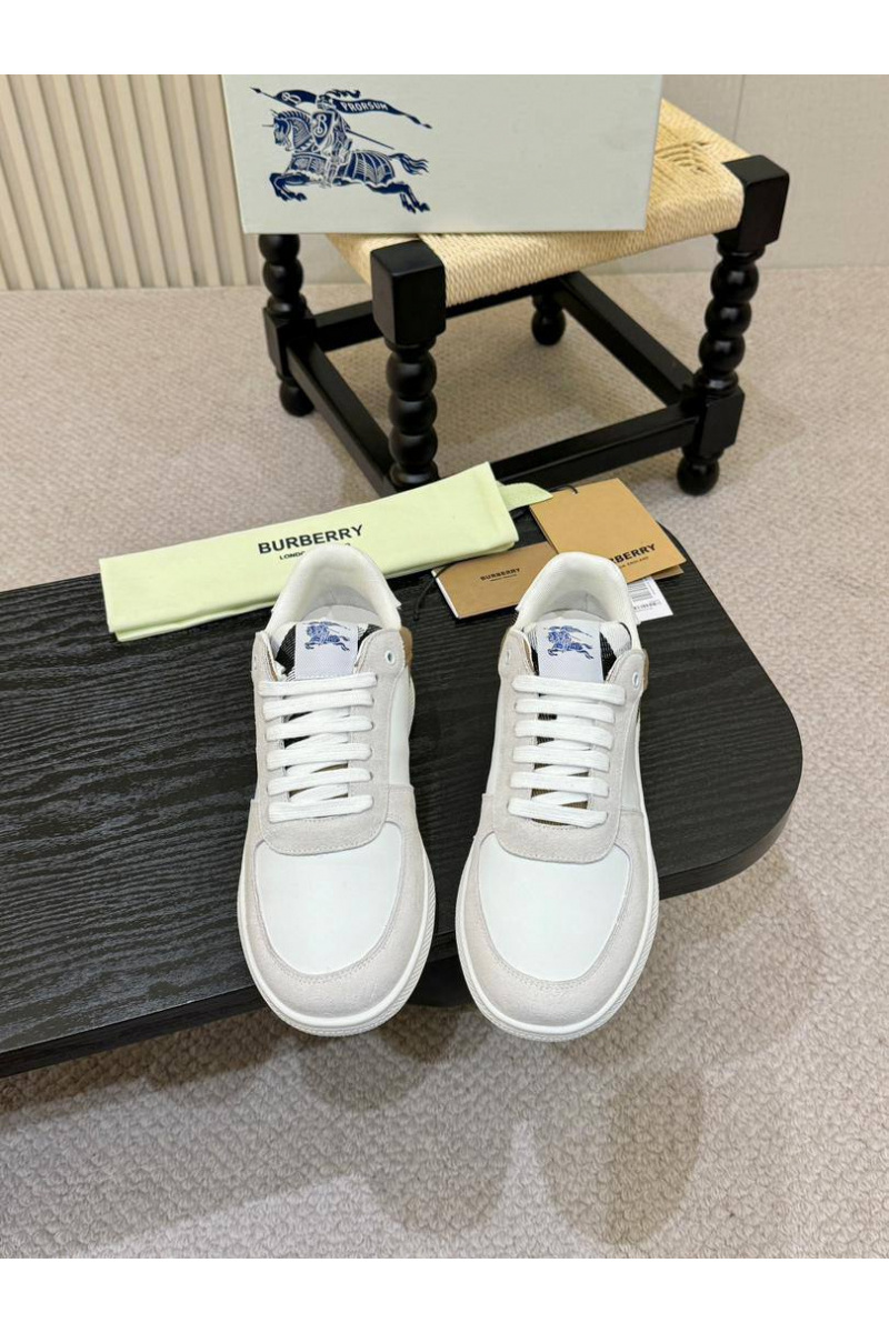 Burberry Мужские кроссовки Terrace - White