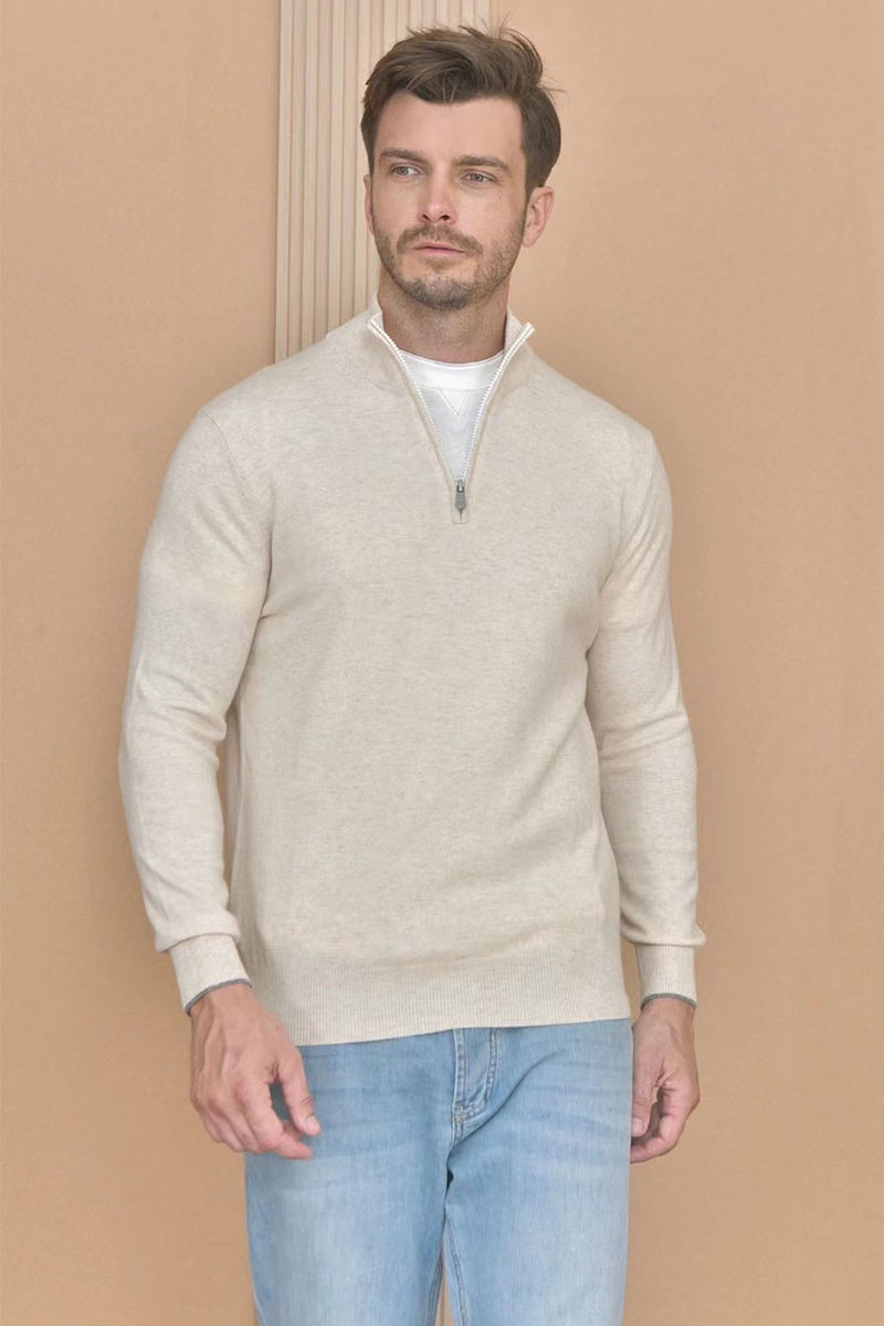 Brunеllо Сuсinеlli Кашемировый свитер Premium - Dark Beige