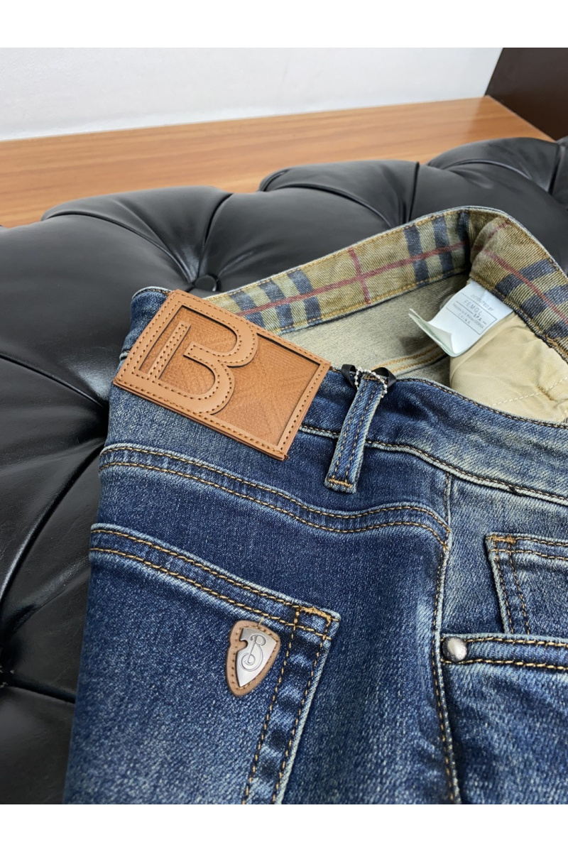 Burberry Мужские синие джинсы premium