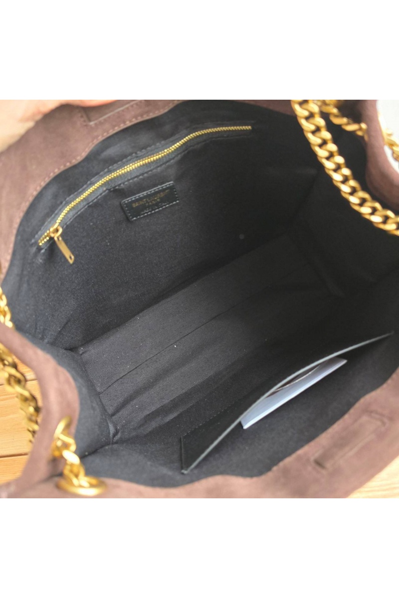 Yves Saint Laurent Замшевая сумка 32x25 см