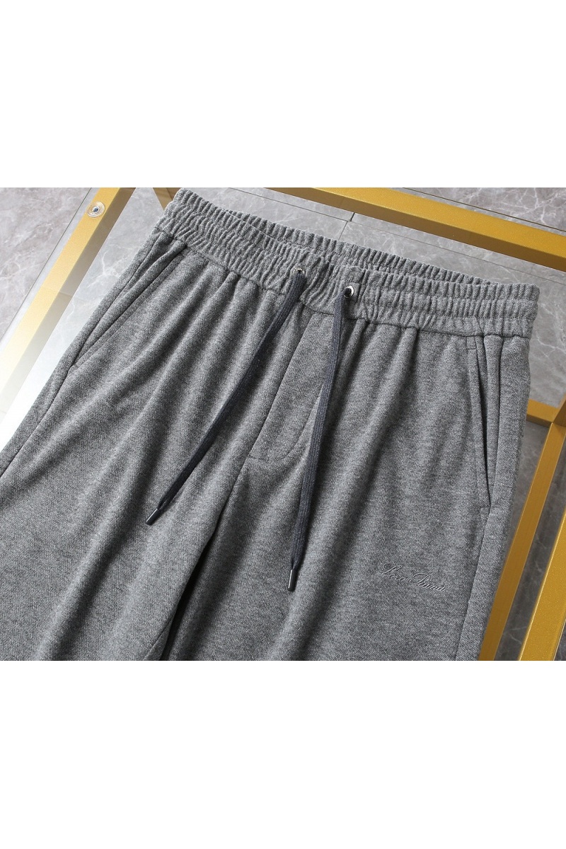 Loro Piana Серый костюм premium