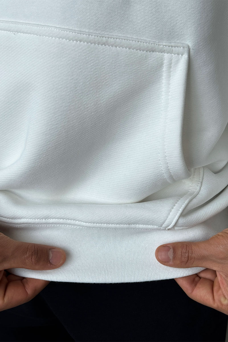 Off-White Мужское белое худи Brush Arrow 