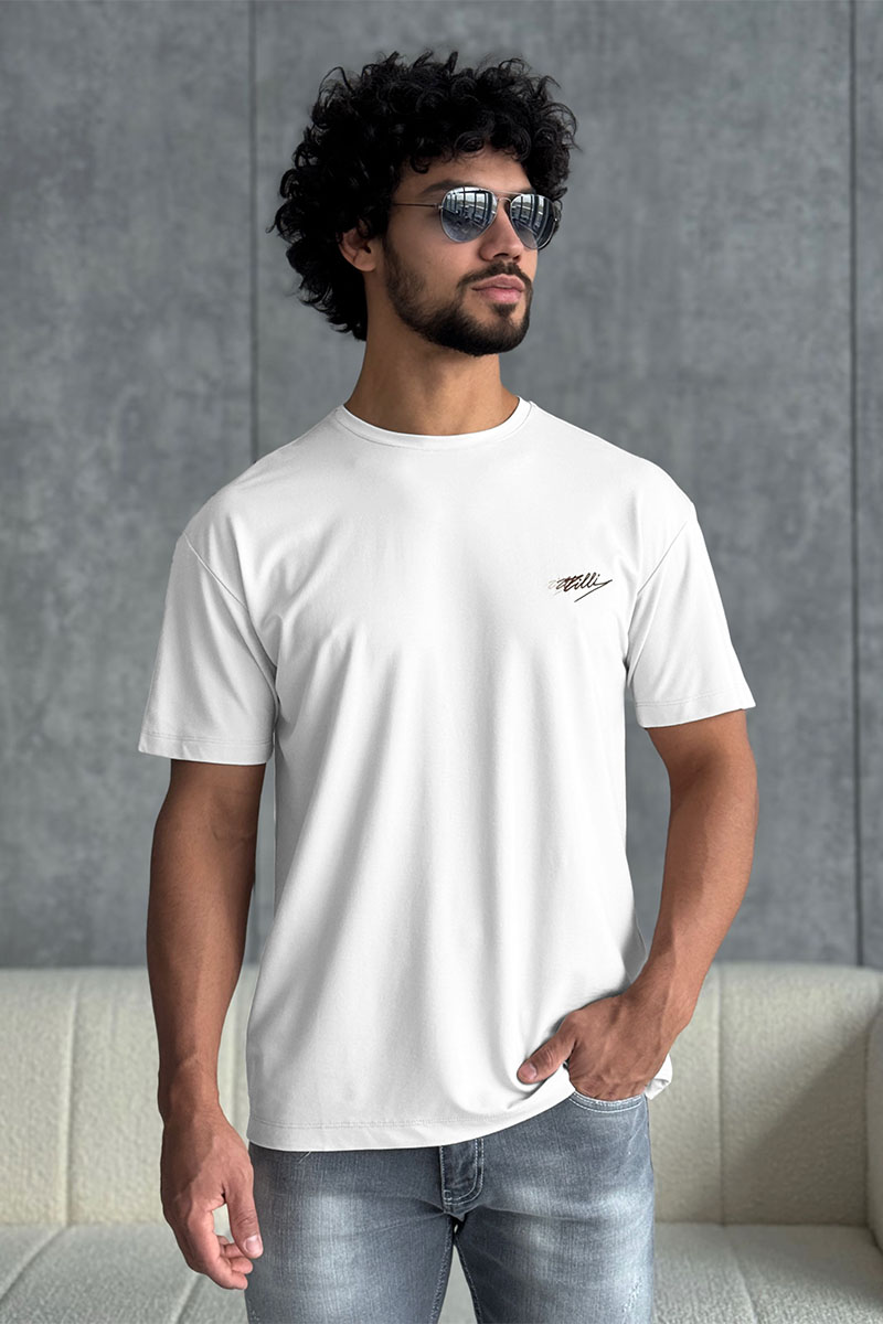 Zilli Мужская белая футболка 