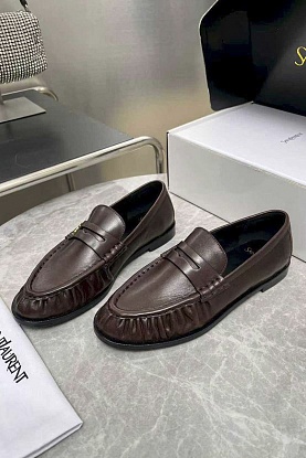 Женские кожаные лоферы premium