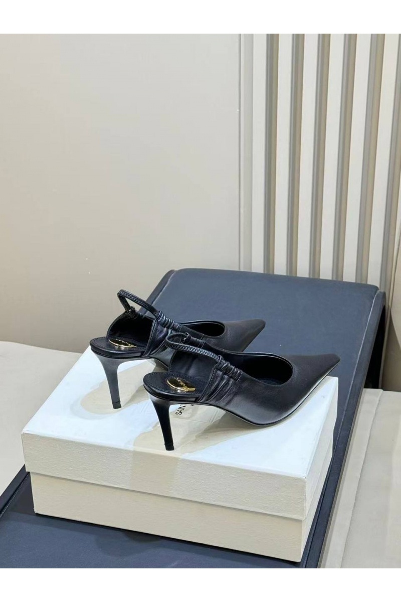Yves Saint Laurent Женские кожаные туфли premium