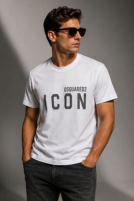 Мужская футболка "ICON" - White
