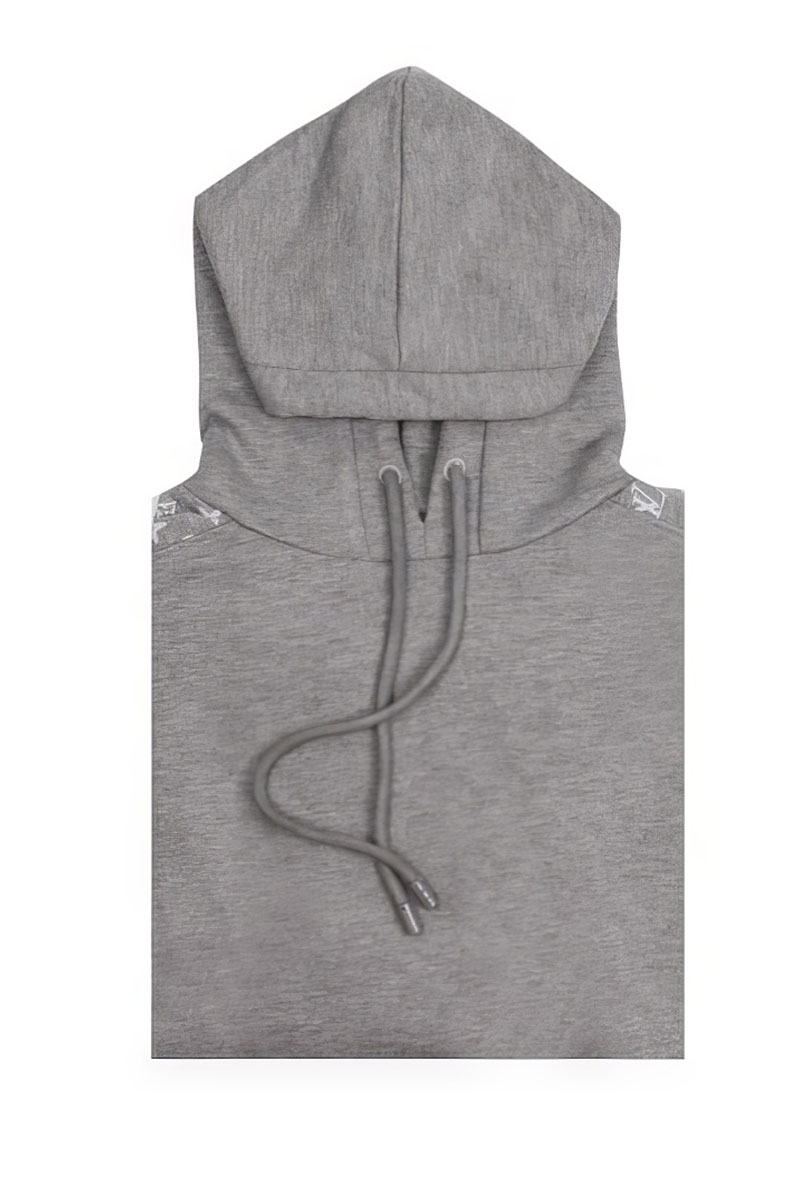 Lоuis Vuittоn Мужское серое худи Monogram Circle 