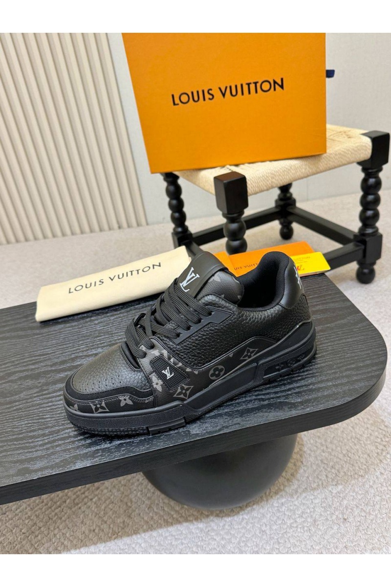 Lоuis Vuittоn Мужские кроссовки Trainer - Black