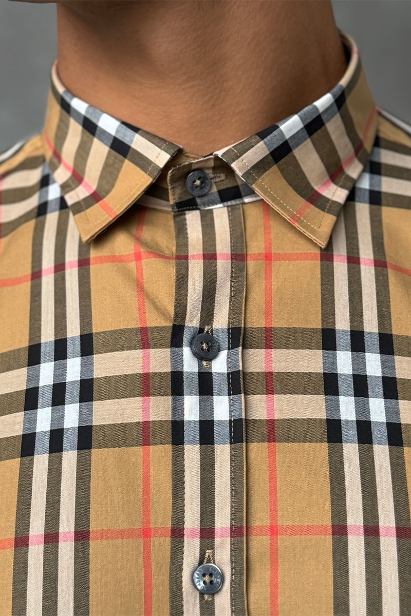 Burberry Классическая бежевая рубашка