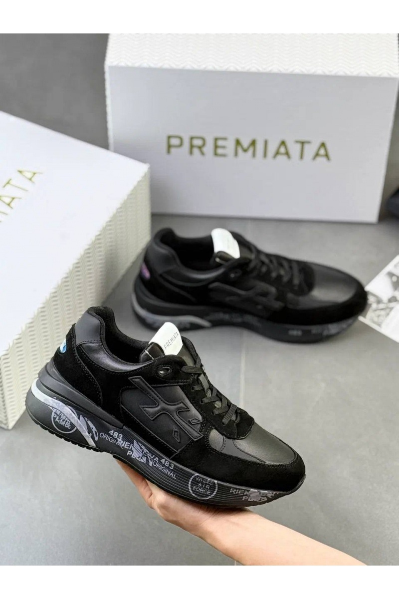 Premiata Мужские комбинированные кроссовки Mick 