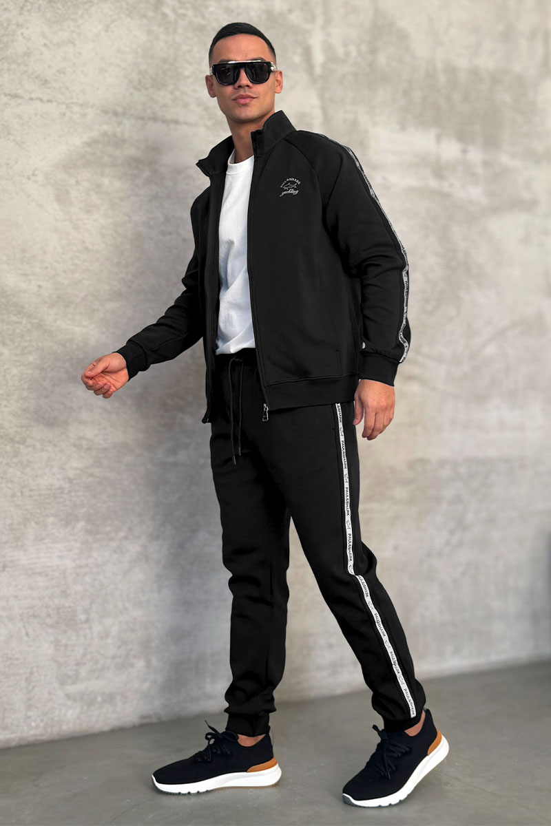 Paul & Shark Чёрная кофта на молнии 