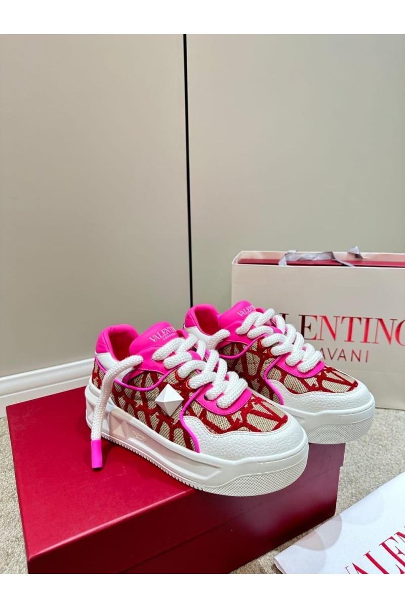 Valentino Женские кроссовки One Stud XL - Pink