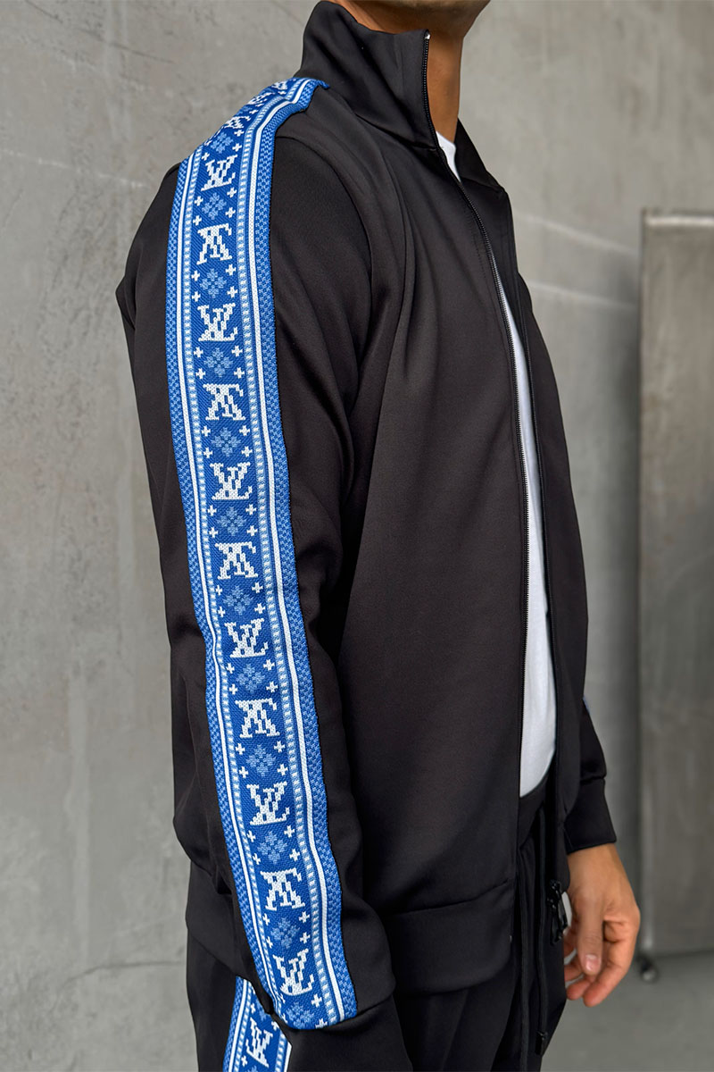 Lоuis Vuittоn Кофта на молнии Fair Isle Stripes 