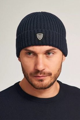 Шапка logo-plaque - Navy 
