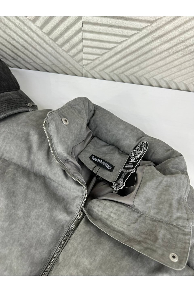 Chrome Hearts Женская серая куртка 