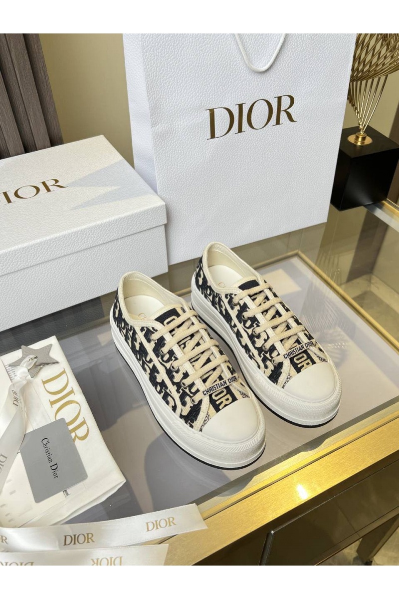 Dior Женские кеды на платформе Walk'n' premium