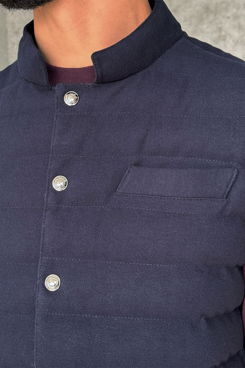 Loro Piana Мужской синий жилет 