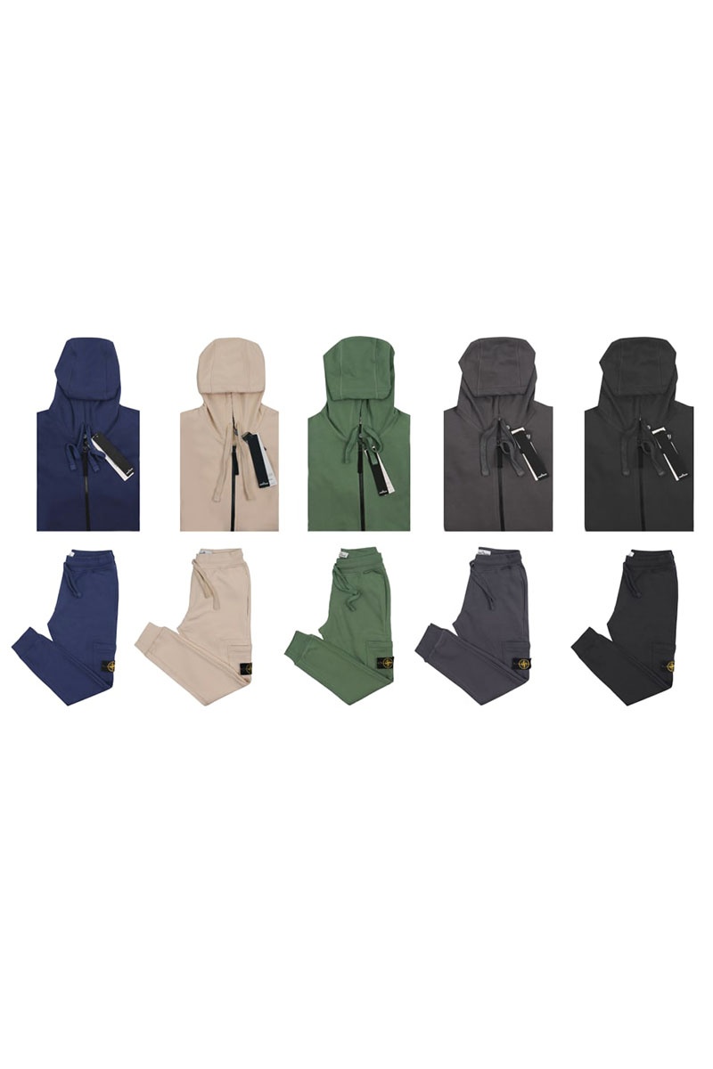 Stone Island Мужская кофта тёмно-синего цвета compass-patch