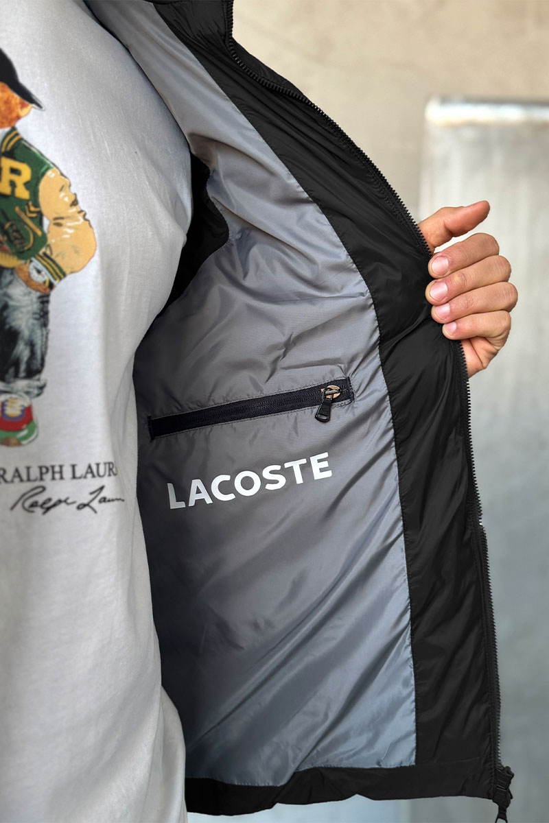 Lacoste Мужской жилет чёрного цвета