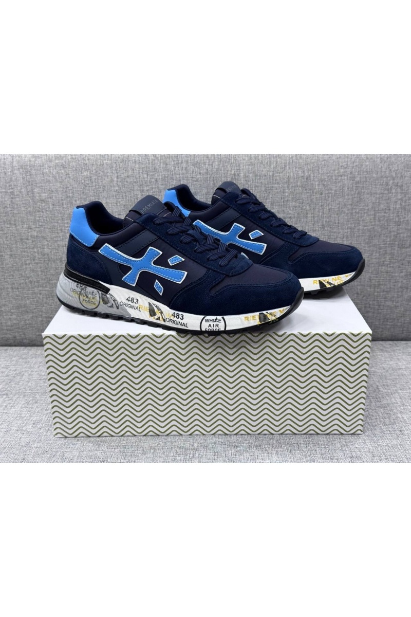 Premiata Комбинированные кроссовки Mick