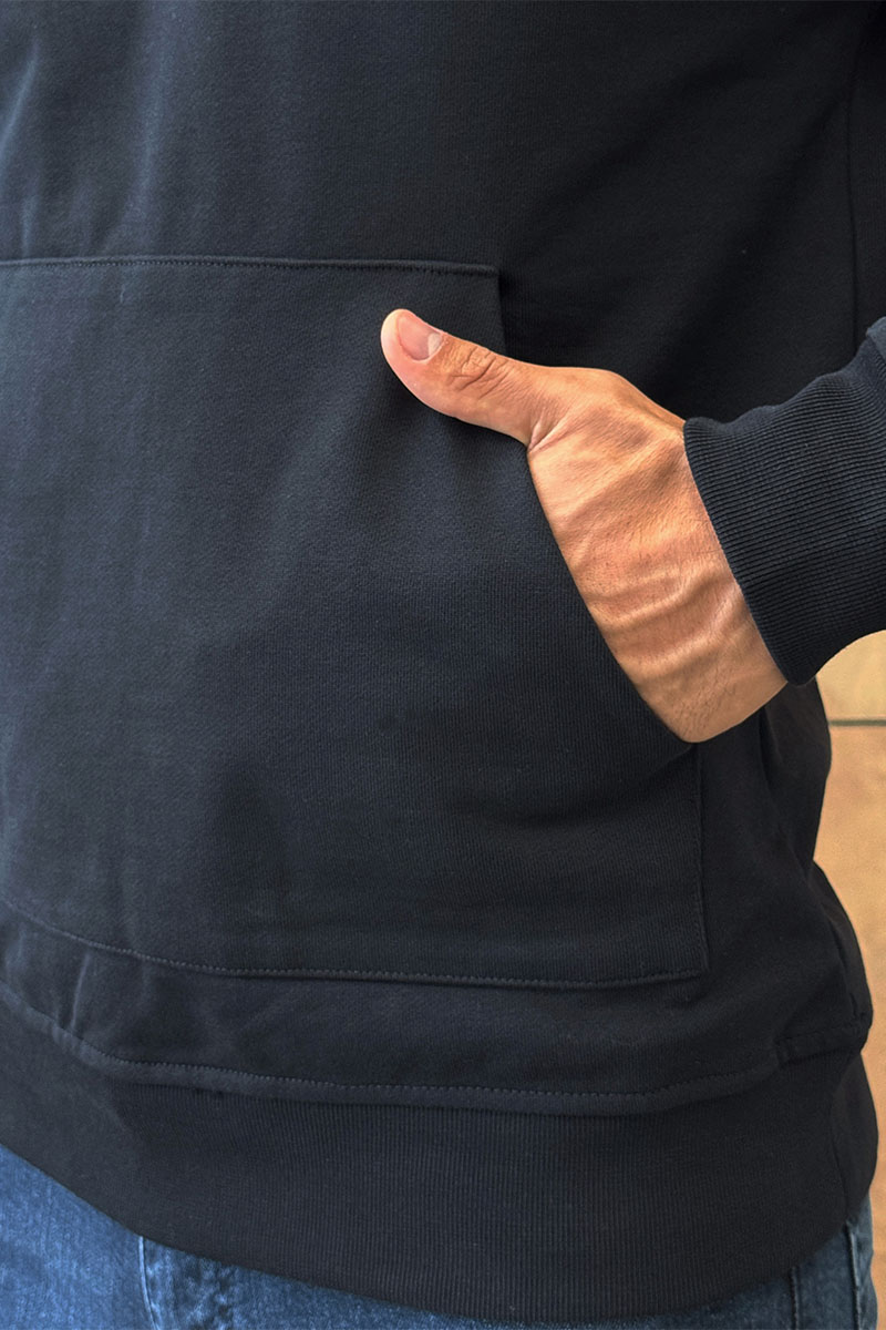 Amiri Мужское чёрное худи M.A. Core embroidered-logo